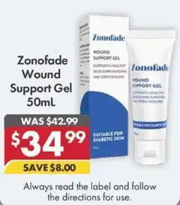 Pharmacy4Less Zonofade Wound Support Gel offer
