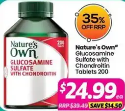 Your Discount Chemist Natures Own offer