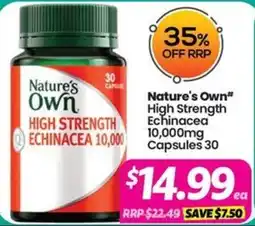Your Discount Chemist Natures Own offer