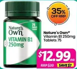 Your Discount Chemist Natures Own offer