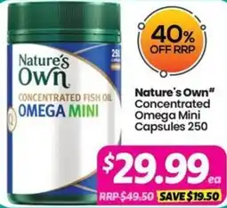 Your Discount Chemist Natures Own offer
