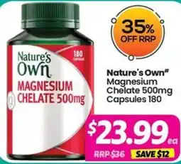 Your Discount Chemist Nature's Own offer