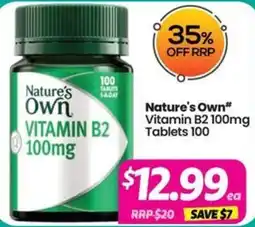 Your Discount Chemist Natures Own offer