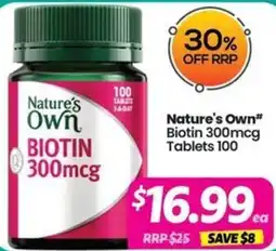 Your Discount Chemist Nature's Own offer