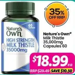 Your Discount Chemist Natures Own offer