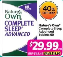 Your Discount Chemist Natures Own offer