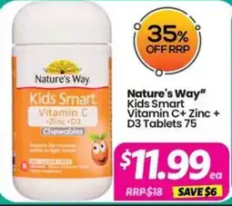Your Discount Chemist Natures Way offer