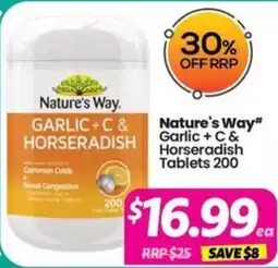 Your Discount Chemist Natures Way offer