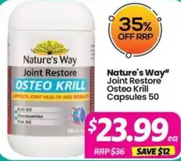 Your Discount Chemist Natures Way offer