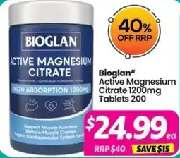 Your Discount Chemist Bioglan offer