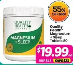 Your Discount Chemist Quality Health offer