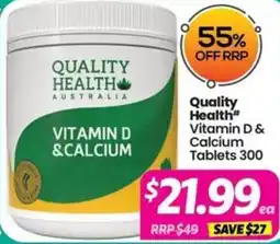 Your Discount Chemist Quality Health offer