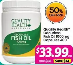 Your Discount Chemist Quality Health offer
