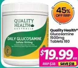 Your Discount Chemist Quality Health offer