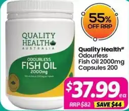 Your Discount Chemist Quality Health offer