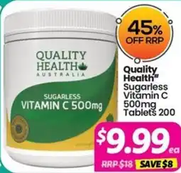 Your Discount Chemist Quality Health offer