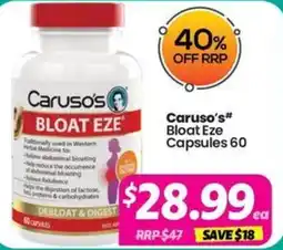 Your Discount Chemist Carusos offer