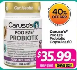 Your Discount Chemist Carusos offer