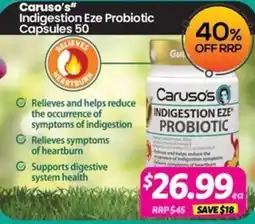 Your Discount Chemist Carusos offer