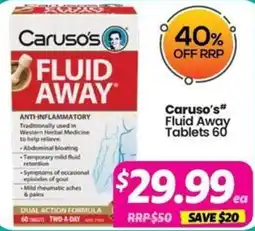 Your Discount Chemist Carusos offer
