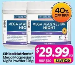 Your Discount Chemist Ethical Nutrients offer