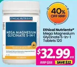 Your Discount Chemist Ethical Nutrients offer