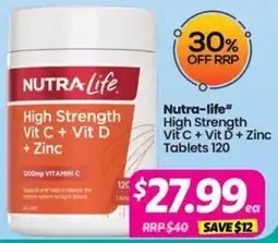 Your Discount Chemist Nutra life offer