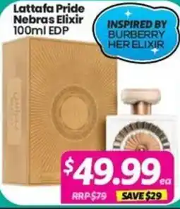 Your Discount Chemist Lattafa Pride Nebras Elixir offer