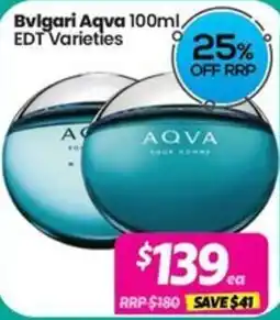 Your Discount Chemist Bvlgari Aqva offer