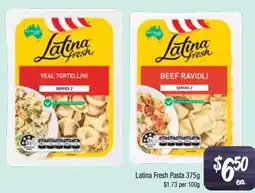 Farmer Jack's Latina Fresh Pasta offer