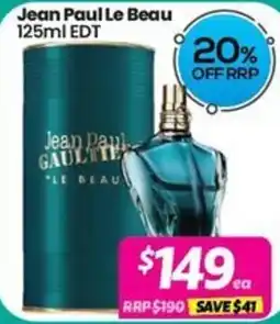 Your Discount Chemist Jean Paul Le Beau offer