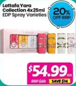 Your Discount Chemist Lattafa Yara Collection offer