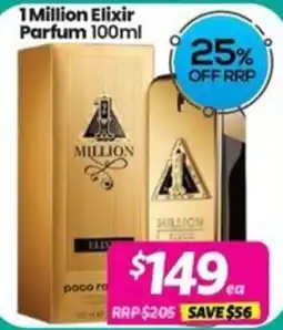 Your Discount Chemist 1Million Elixir Parfum offer