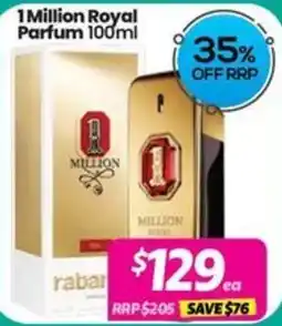 Your Discount Chemist 1 Million Royal Parfum offer