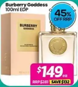 Your Discount Chemist Burberry Goddess offer