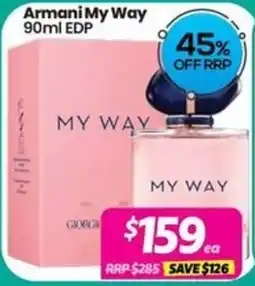 Your Discount Chemist Armani My Way offer