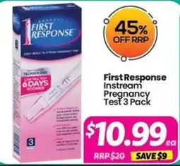 Your Discount Chemist First Response offer