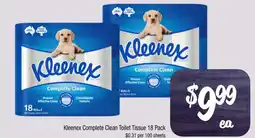 Farmer Jack's Kleenex Complete Clean Toilet Tissue offer