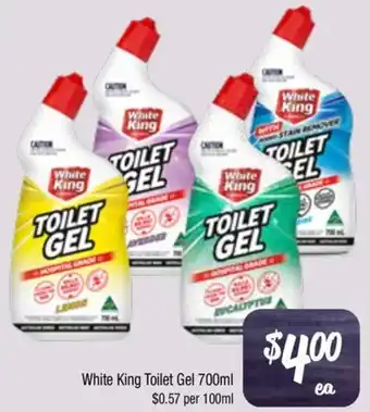 Farmer Jack's White King Toilet Gel offer