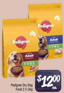 Farmer Jack's Pedigree Dry Dog Food offer