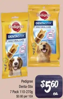 Farmer Jack's Pedigree Denta Stix offer