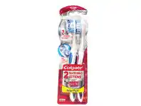 Colgate Toothbrush Optic White Platnium Medium 2 Pack