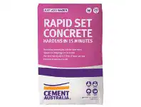 Stratco Cement Australia Rapid Set Concrete 20kg offer