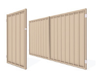 Stratco Single or Double Gates offer