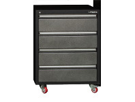 Stratco 4 Drawer Platinum Toolbox on Wheels
