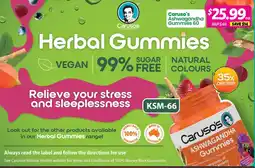 Your Discount Chemist Carusos offer