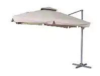Stratco Premium Cantilever Umbrella - 3m x 3m offer