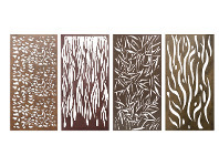 Stratco Rusted Look Screens offer