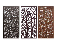 Stratco Real Rust Screens offer
