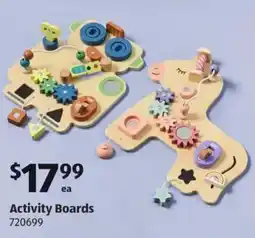 ALDI Activity Boards offer